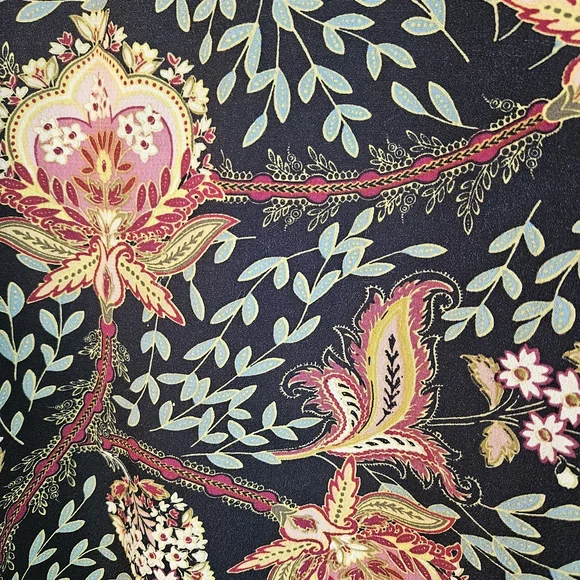 LOFT Long Sleeve  Floral Blouse - Picture 3 of 4